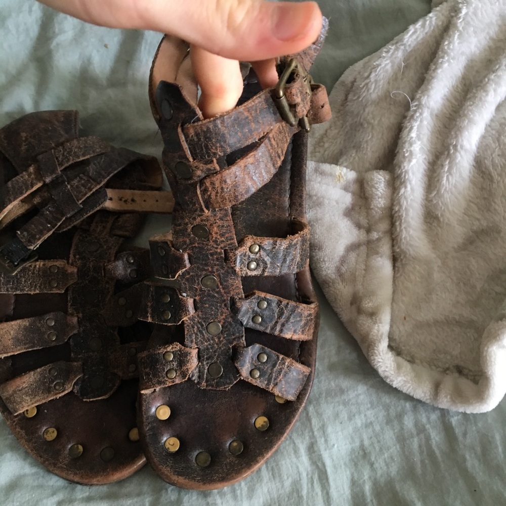 Frye gladiator sandals